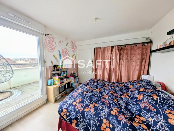 Beau F2 45m² au 2eme et dernier étage