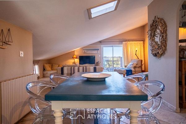 Villa d’architecte avec vue panoramique sur la mer à Cerbère