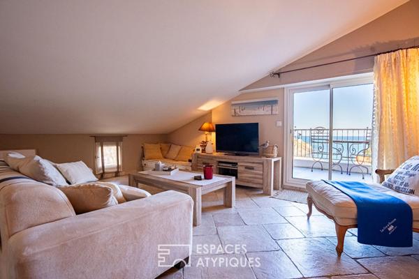 Villa d’architecte avec vue panoramique sur la mer à Cerbère