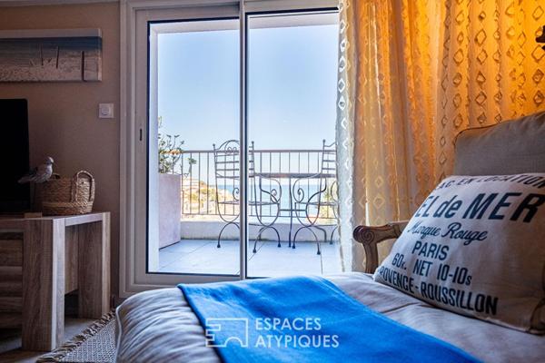 Villa d’architecte avec vue panoramique sur la mer à Cerbère