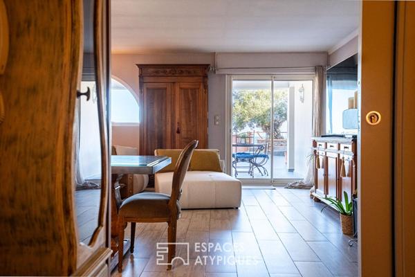 Villa d’architecte avec vue panoramique sur la mer à Cerbère