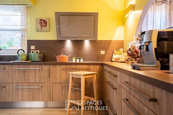 Villa d’architecte avec vue panoramique sur la mer à Cerbère