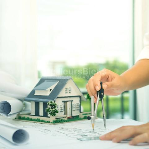 Terrain plat au calme - La Brède