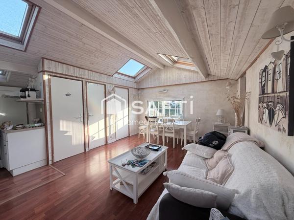 Centre Arcachon 56 m² de surface utile, grande terrasse