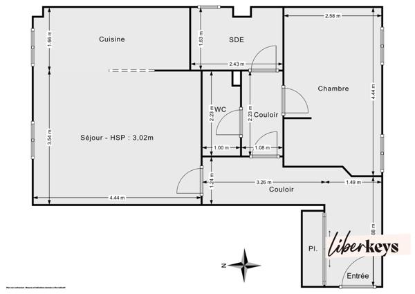 ❤️ Appartement T2 Intra-Muros proche de la place CRILLON