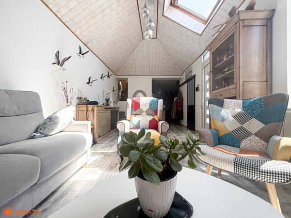 Le Crotoy – Maison rénovée avec vie de plain-pied, 3 chambres, cour, proche plage