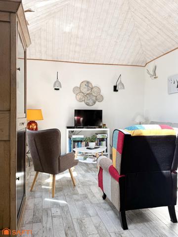 Le Crotoy – Maison rénovée avec vie de plain-pied, 3 chambres, cour, proche plage