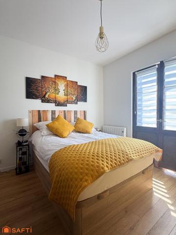 Le Crotoy – Maison rénovée avec vie de plain-pied, 3 chambres, cour, proche plage