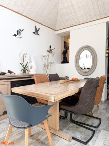 Le Crotoy – Maison rénovée avec vie de plain-pied, 3 chambres, cour, proche plage