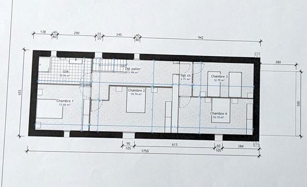 Longère rénovée 96 m2 avec extension possible + 70 m2