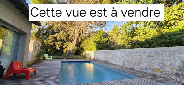 Maison de charme en pierre, piscine, grange et beaux volumes