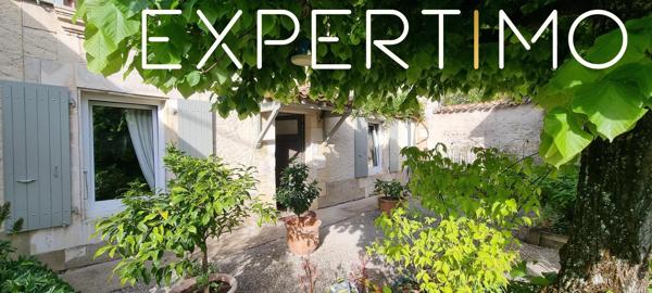 Maison de charme en pierre, piscine, grange et beaux volumes