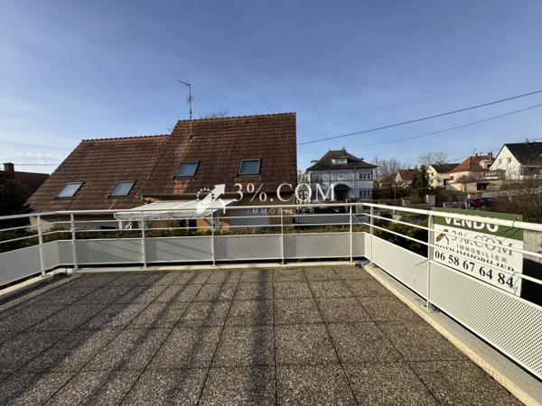 3%COM Beau F4 avec grande terrasse- garage - cave  Hochfelden (67270)