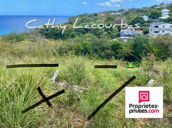 Superbe Terrain vue mer- Vieux Habitants -Guadeloupe