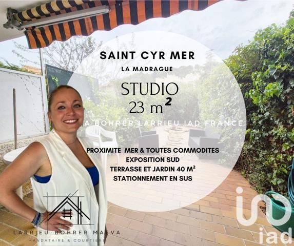 Appartement à vendre 1 pièce 23 m² Saint-Cyr-sur-Mer