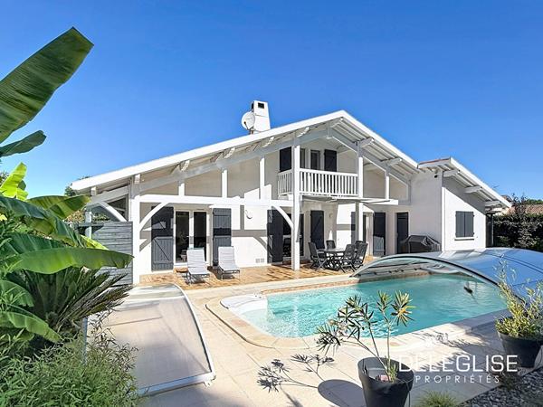 Ref. 1692 : Villa Landaise traditionnelle – Biscarrosse Bourg