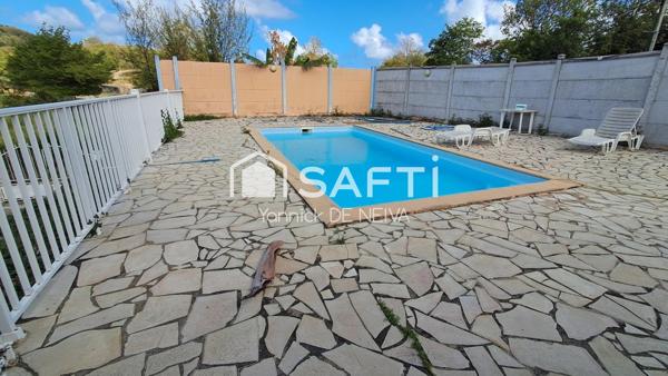Villa T4 avec piscine et vue mer exceptionnelle