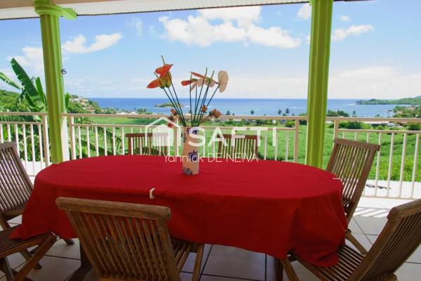 Villa T4 avec piscine et vue mer exceptionnelle
