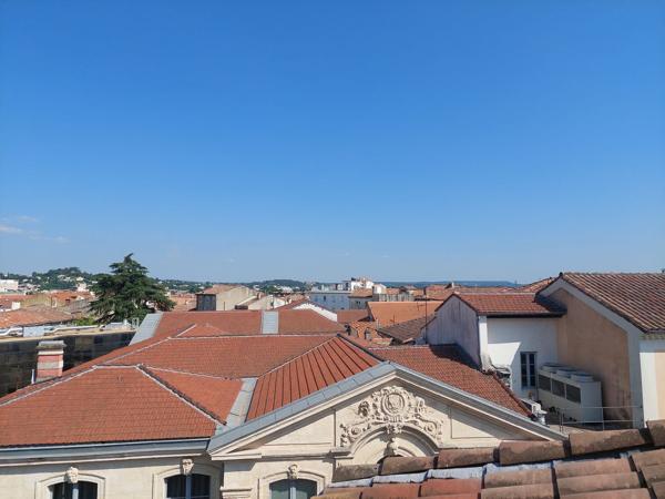 Duplex traversant avec terrasse