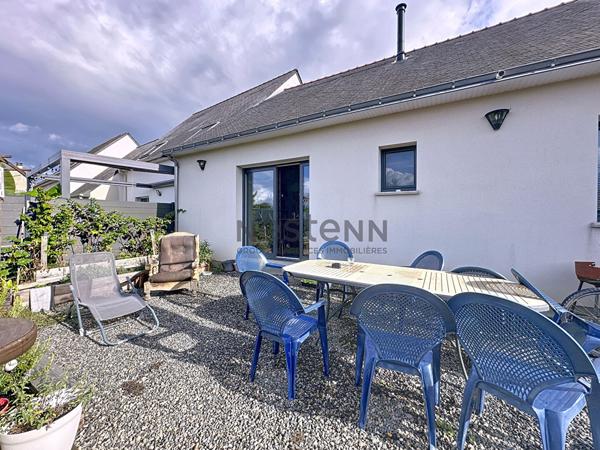 Maison de plain-pied à vendre à La Membrolle sur Longuenée de 88m2 sur un terrain de 390m2