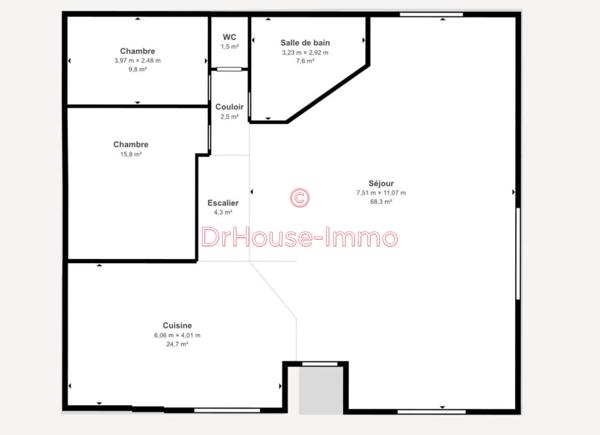 Maison à vendre 6 pièces de 183 m²