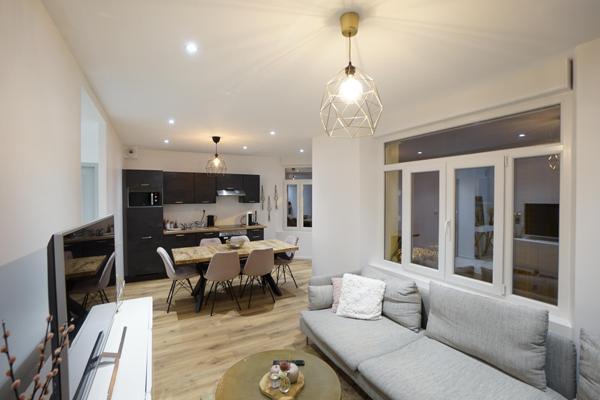 Appartement meublé, 3 pièces, 53m2