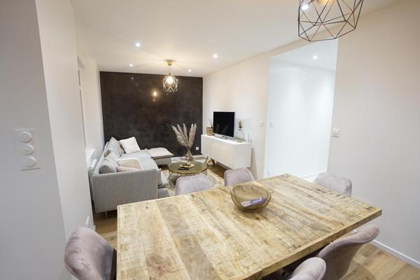 Appartement meublé, 3 pièces, 53m2