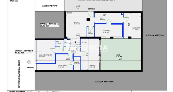 À vendre Local commercial 105 m² - Nîmes 30900