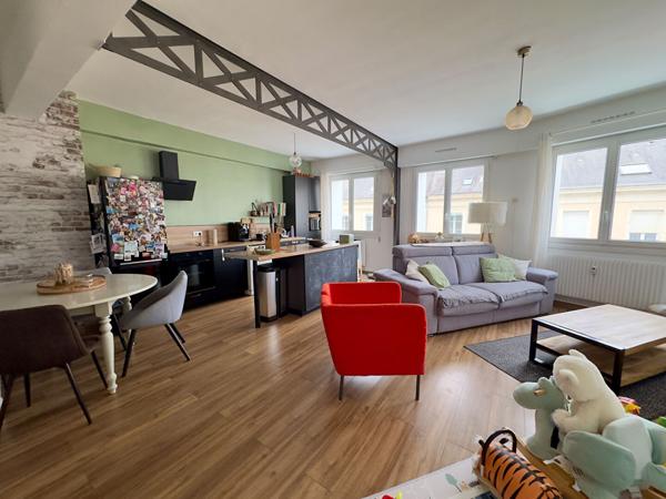 Appartement esprit industriel ! Coeur de ville du Mans - 3 chambres