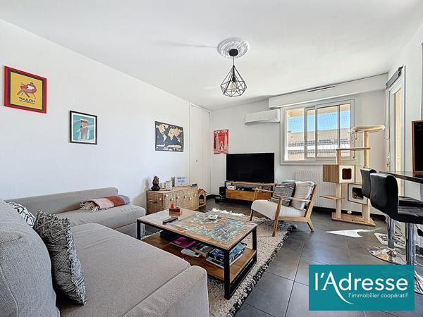 Appartement 2 pièces rénové avec terrasse, cave et parking collectif - Secteur Finosello / Rocade