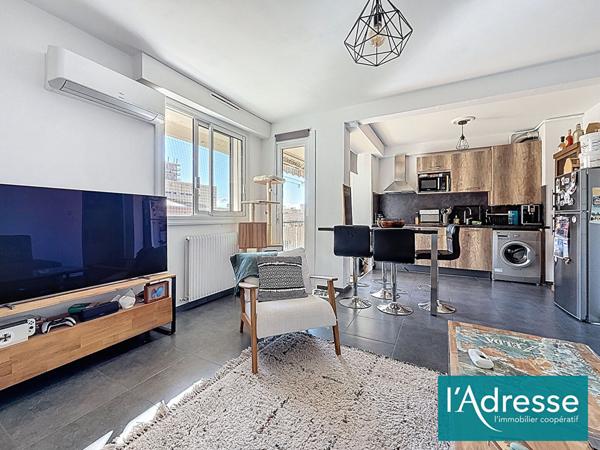 Appartement 2 pièces rénové avec terrasse, cave et parking collectif - Secteur Finosello / Rocade