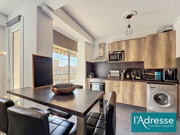 Appartement 2 pièces rénové avec terrasse, cave et parking collectif - Secteur Finosello / Rocade