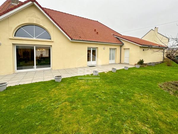 WIMEREUX A VENDRE PAVILLON INDIVIDUEL PLAIN PIED 3 CHAMBRES GARAGES