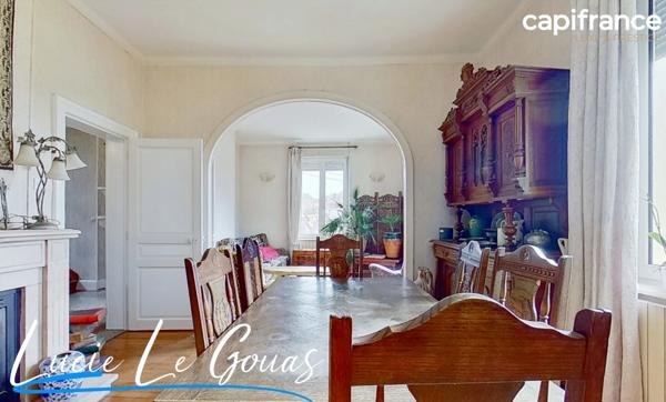 Demeure de 181m², parc clos et arboré, garage à Saulnes