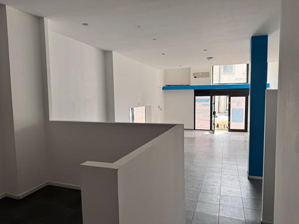 Local commercial 160 m² en emplacement stratégique, vitrine sur avenue