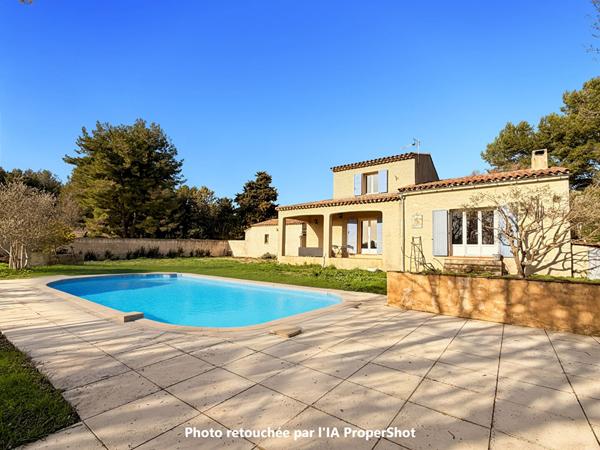 À VENDRE ? Maison T4 de 110 m² avec piscine, terrain de 1 269 m² et garage aménageable ? Les Aubagnens 13190 ALLAUCH