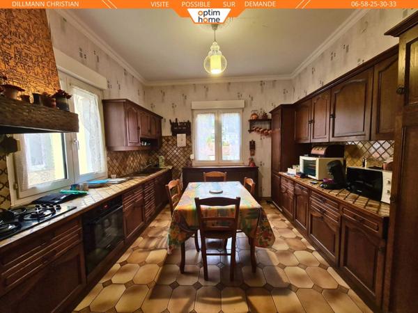 Maison jumelée et garage