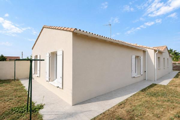 Maison plain pied – 3 chambres – Quartier Ste Pezenne