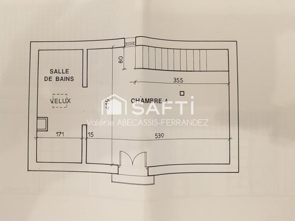 Maison avec dépendance sur grand terrain