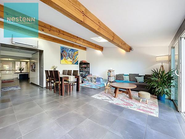 Maison de ville à vendre, 4 chambres, jardin centre Villefranche De Lauragais