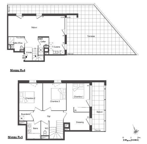 Appartement à vendre 5 pièces 100 m² Lormont