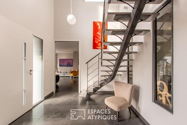 Maison d’architecte et parenthèse végétale