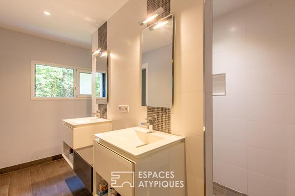 Maison d’architecte et parenthèse végétale