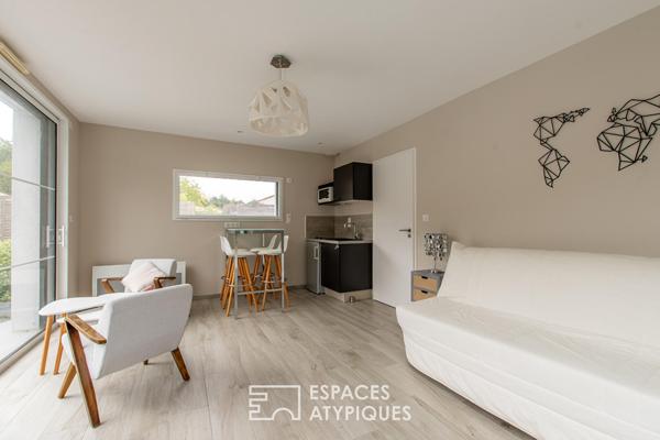 Maison d’architecte et parenthèse végétale