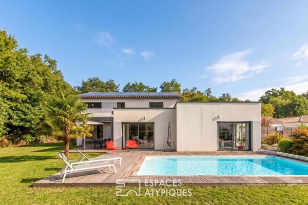Maison d’architecte et parenthèse végétale