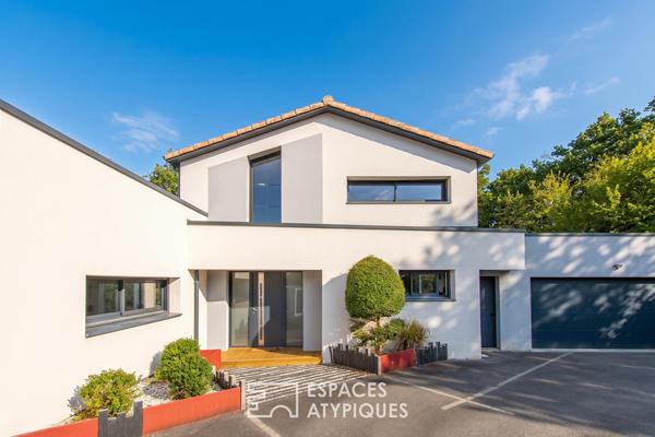 Maison d’architecte et parenthèse végétale