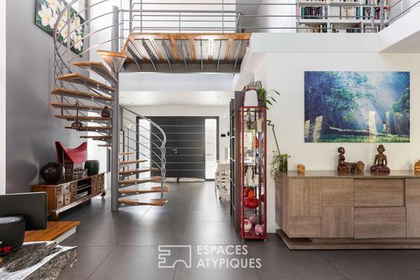 Villa contemporaine avec suites et piscine à Fonsorbes