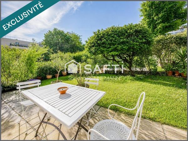 2 PICES AVEC JARDIN DE 57 m2, CAVE ET PARKING