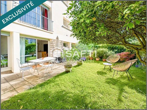 2 PICES AVEC JARDIN DE 57 m2, CAVE ET PARKING