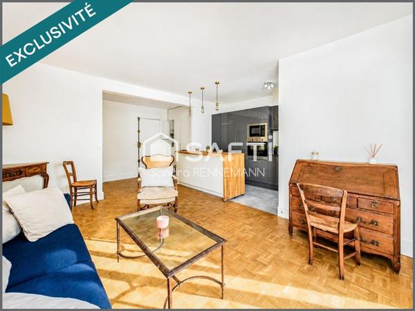 2 PICES AVEC JARDIN DE 57 m2, CAVE ET PARKING